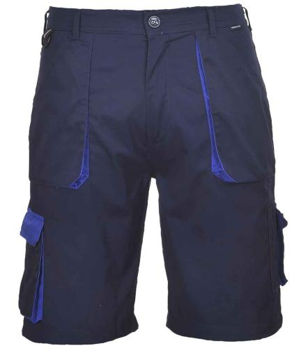 Portwest Texo Contrast Shorts - NAV - L